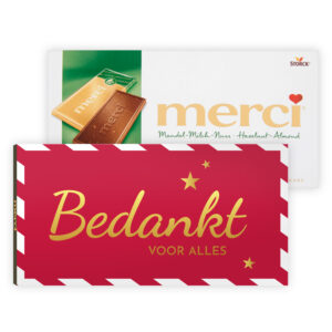 merci chocolade cadeautjes