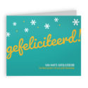 Gefeliciteerd merci chocolade