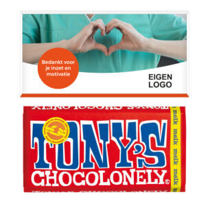 Tony's chocolonely zorg bedankjes