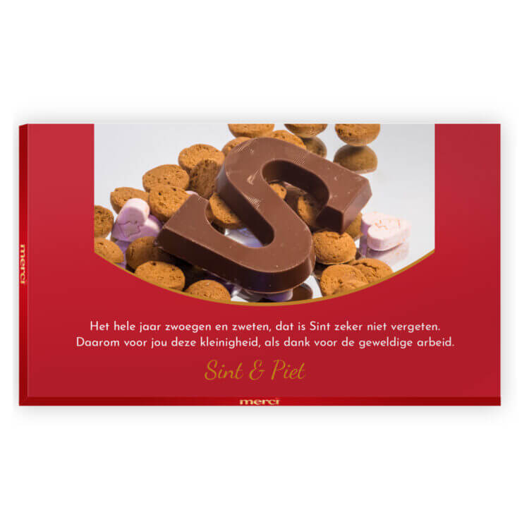 Sinterklaas gedicht chocolade