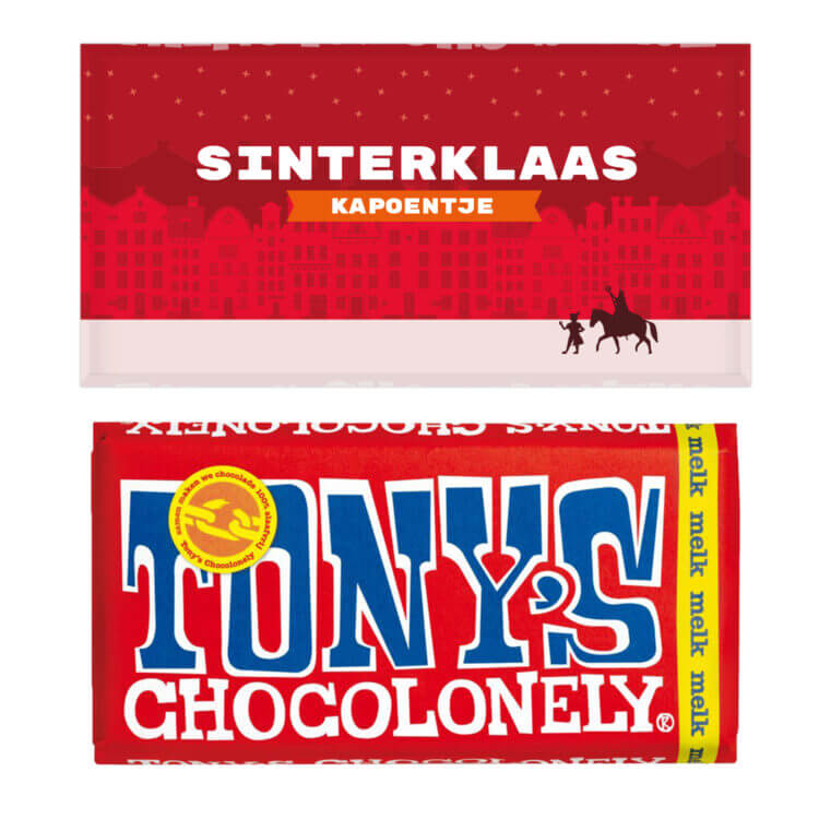 Tony Chocolonely grote reep - bedankjes