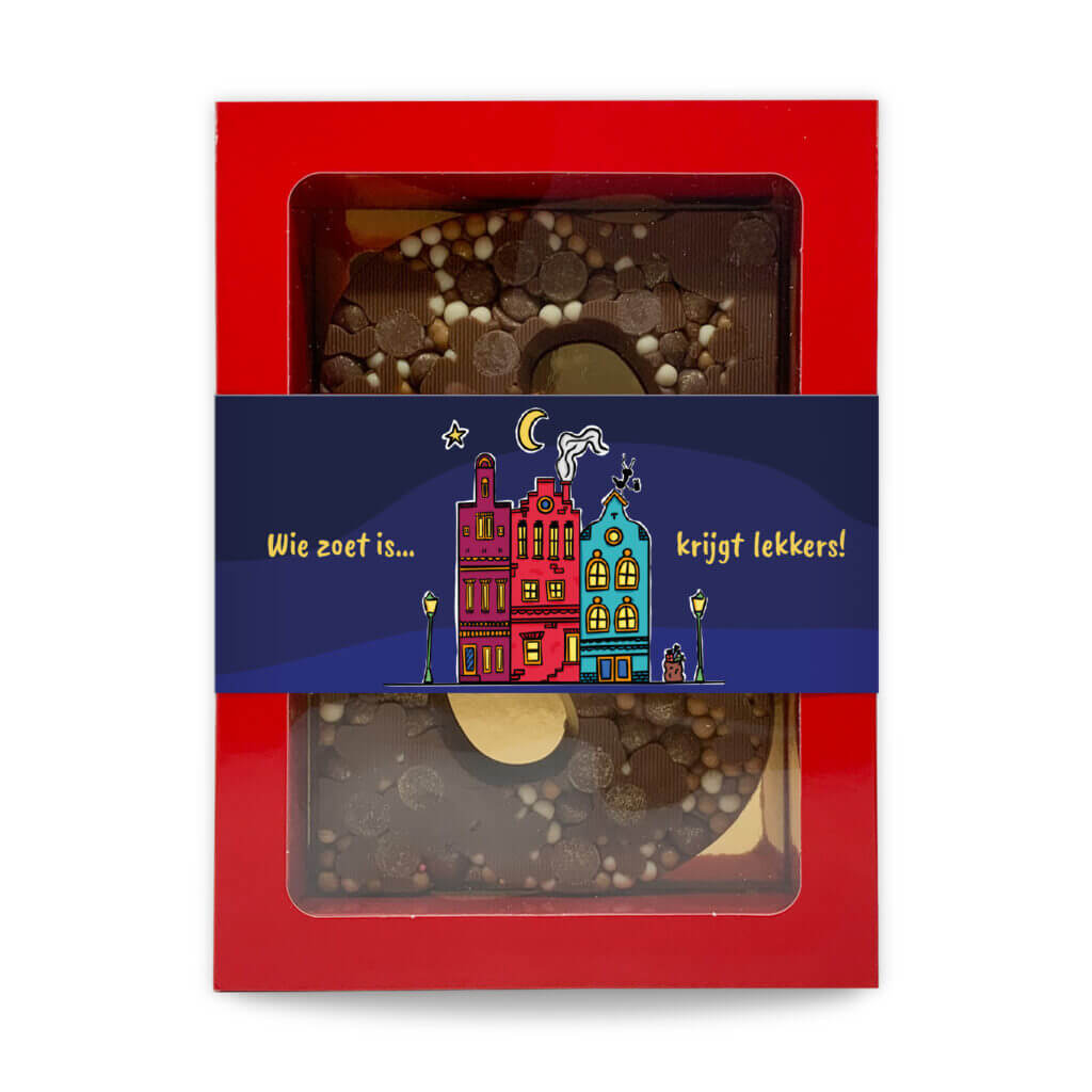Sinterklaas chocoladeletter