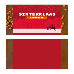 Luxe ambachtelijke chocolade sinterklaas bedankjes