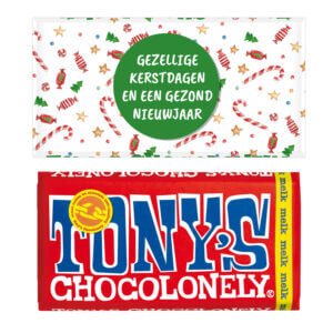 Tony chocolonely kerst bedankjes