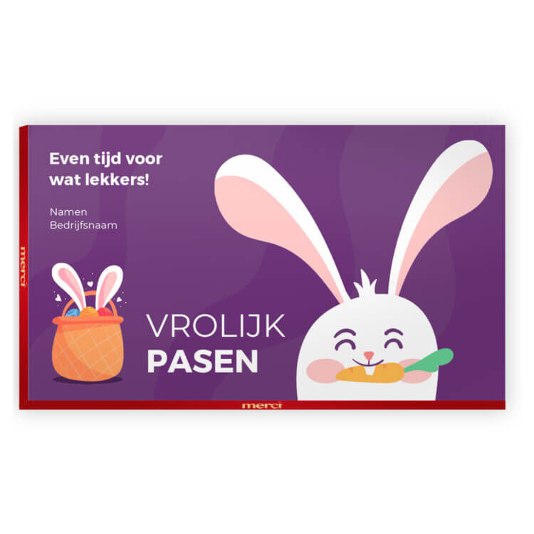 Merci Paaschocolade voor thuiswerkers