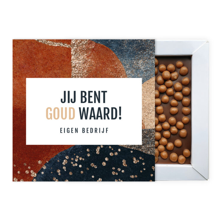 Goud waard ambachtelijke chocolade