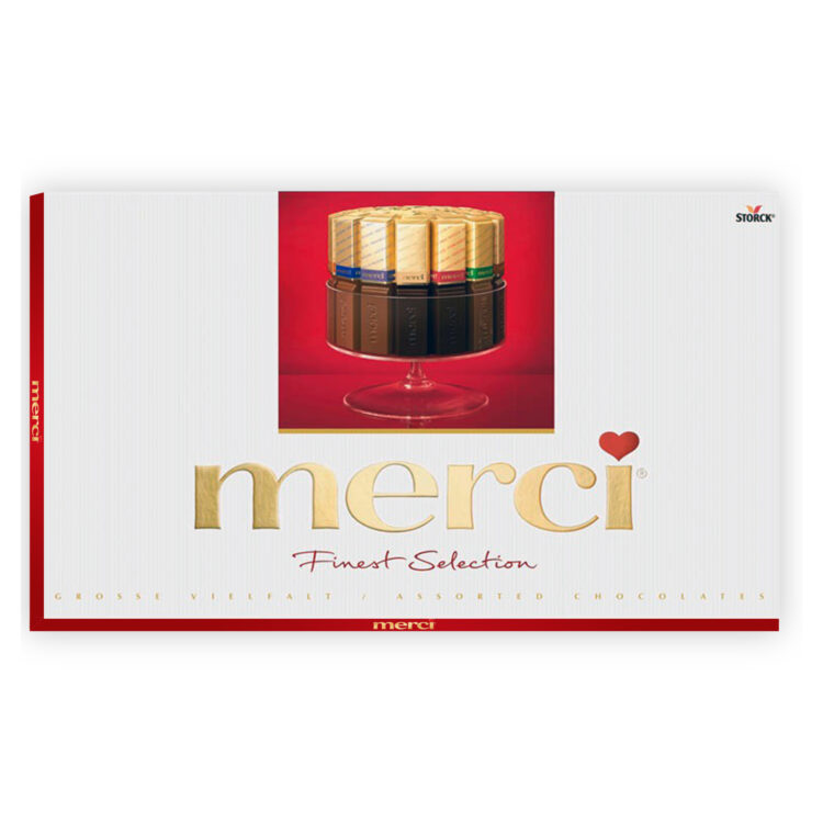 400 grams chocolade Merci