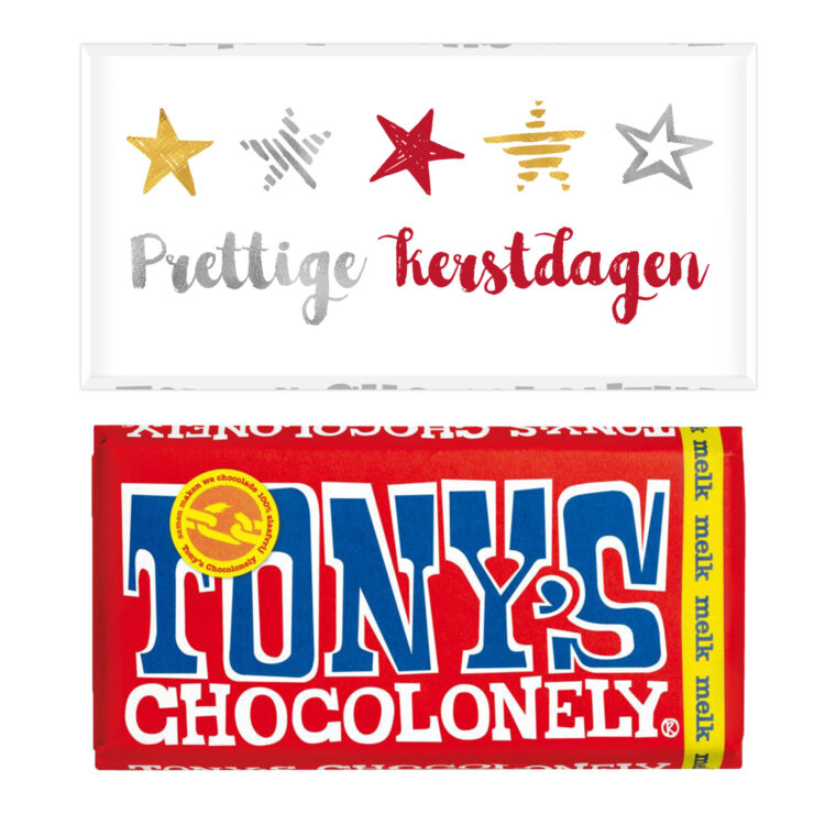 kerstdagen Tony chocolonely bedankjes