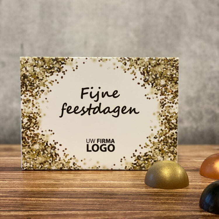 feestdagen chocolade bonbons goud glitter