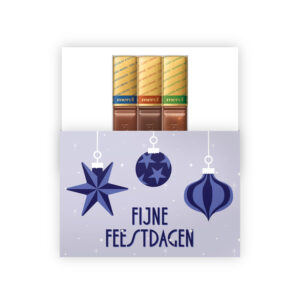 Feestdagen chocolade bedankjes