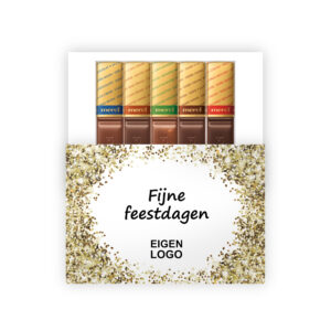 feestdagen glitter chocolade