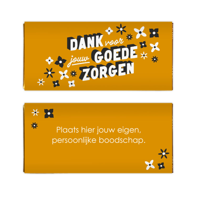 dank voor goede zorgen klein bedankje