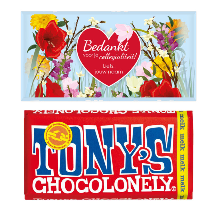 Tony chocolonely bloemen