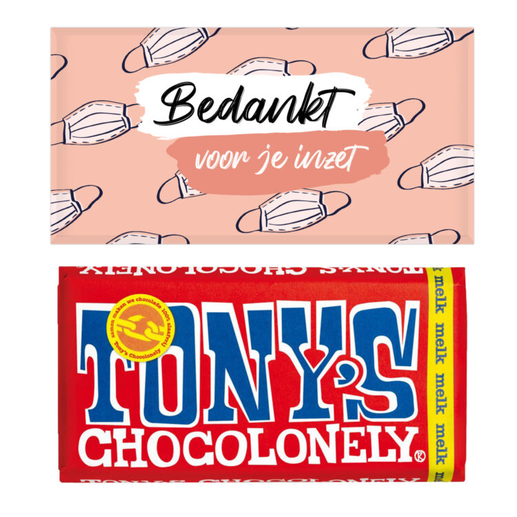 Tony chocolonely zorg bedankjes