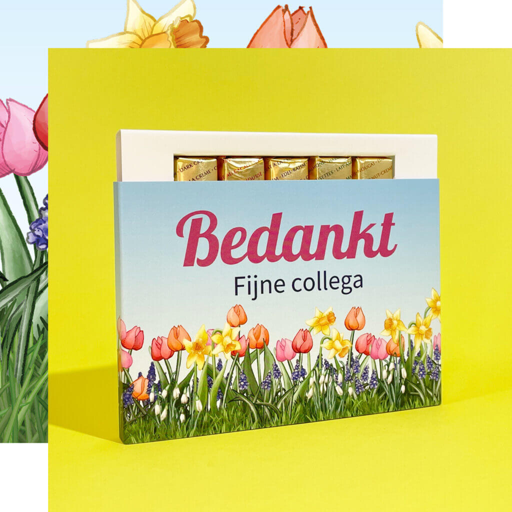 voorjaars bedankjes collega