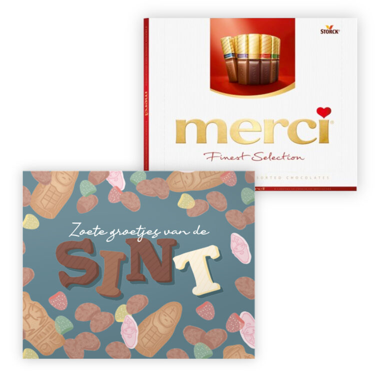 Sint merci chocolade