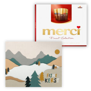 Kerst Merci chocolade