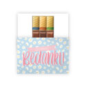 Chocolade bedankje met bloemen