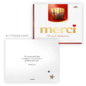 Merci 250 gram met kaart - chocolade bedankjes - Afbeelding 3