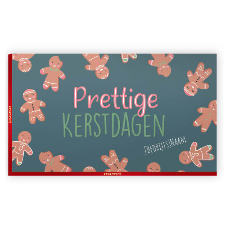 Merci 400 gram met kaart - chocolade bedankjes