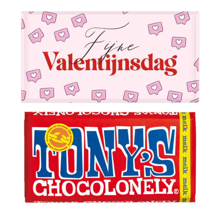 Tony Chocolonely grote reep - bedankjes