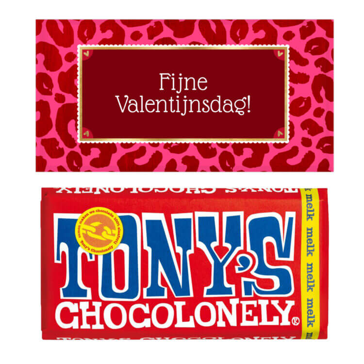 Tony Chocolonely grote reep - bedankjes