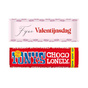 Tony Chocolonely kleine reep - bedankjes