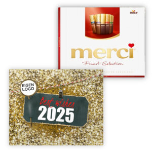 Glitter Merci chocolade