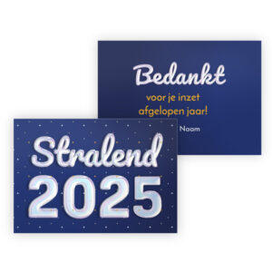 stralende bedankjes