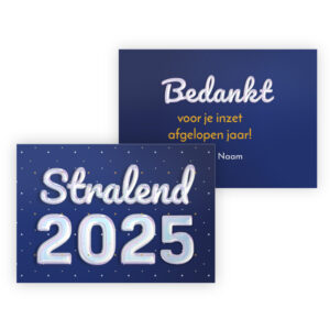 stralend 2025 presentje