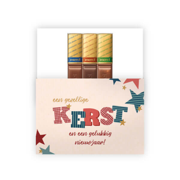 Merci chocolade Minibox 3 - bedankjes