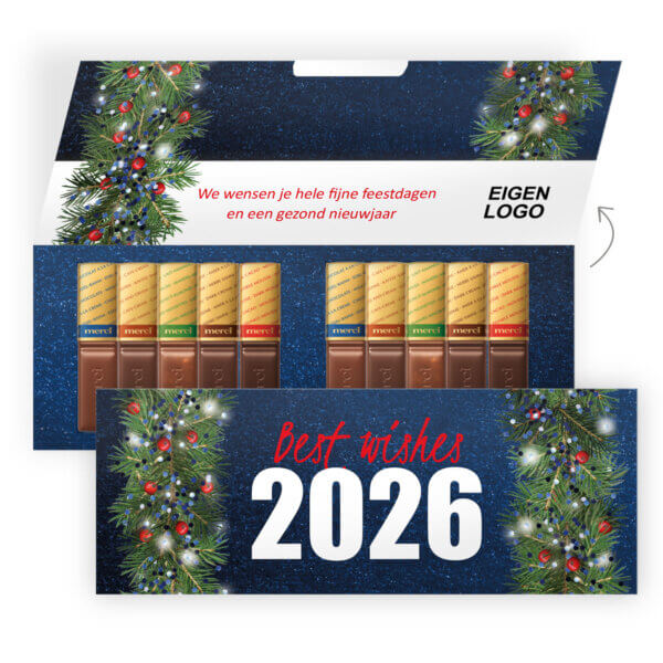 Merci bedankje voor de kerst 2026