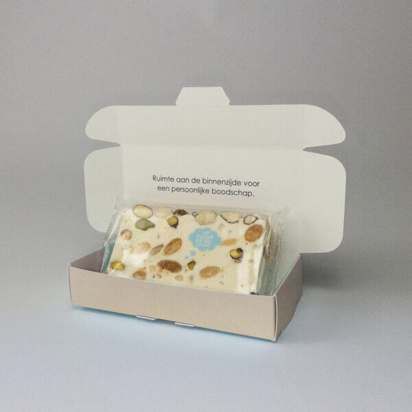 Nougat Slice Box - nougat bedankjes - Afbeelding 2