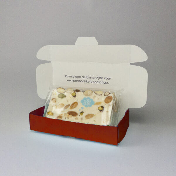 Nougat Slice Box - nougat bedankjes - Afbeelding 2