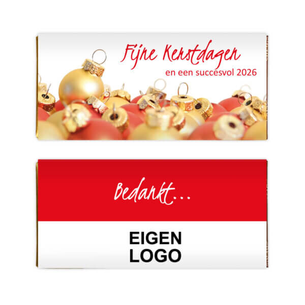chocolade kerstballen geschenk