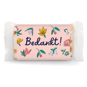 Nougat Slice Sleeve - bedankjes