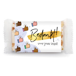 Nougat Slice Sleeve - bedankjes