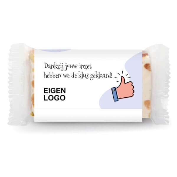 Nougat Slice Sleeve - bedankjes - Afbeelding 3