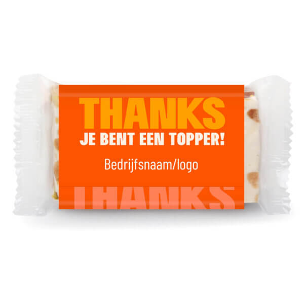 Nougat Slice Sleeve - bedankjes - Afbeelding 3