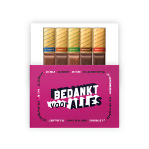 Merci chocolade Minibox 5 - bedankjes
