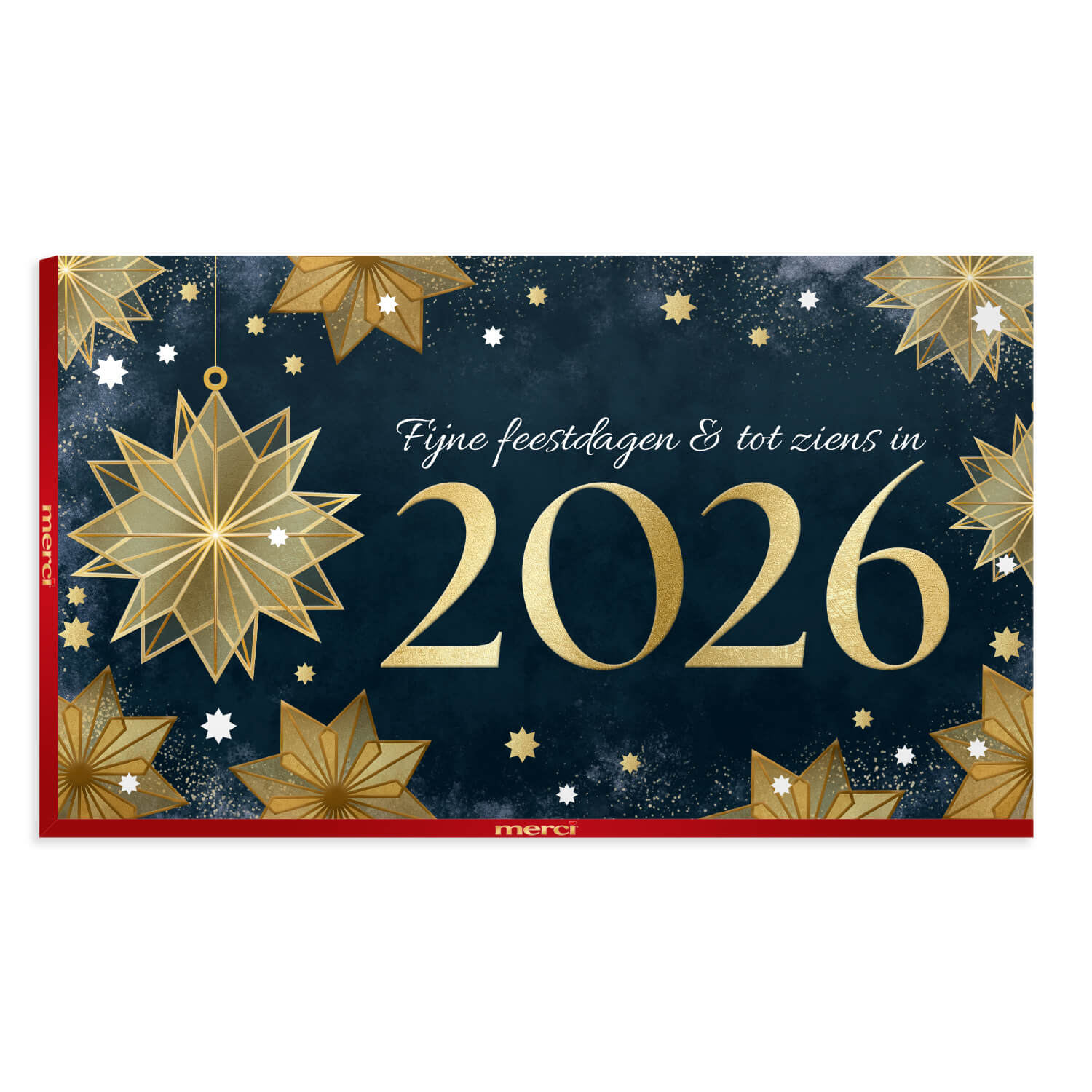 Merci 400 gram met kaart - chocolade bedankjes