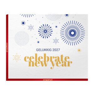Merci chocolade nieuwjaars geschenk