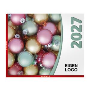 Merci met eigen opdruk kerst