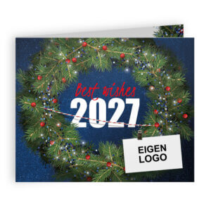 kerstchocolade met kaart kerst