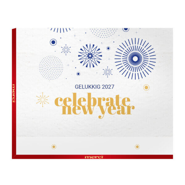 New Years bedankje met kaart