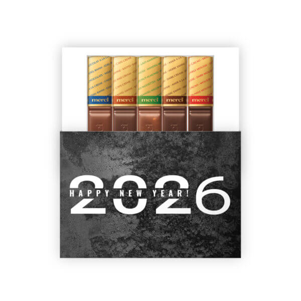 stoer 2026 nieuwjaar chocolade