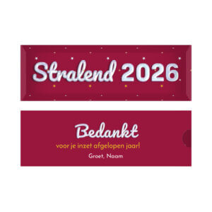 Tony nieuw jaar chocolade