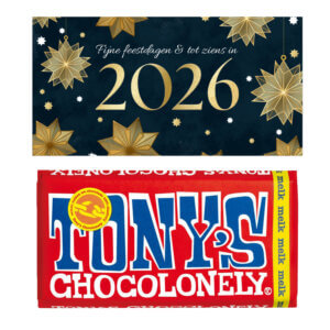 Tony Chocolonely grote reep - bedankjes