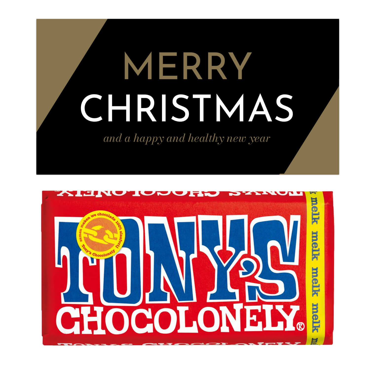 Tony Chocolonely grote reep - bedankjes