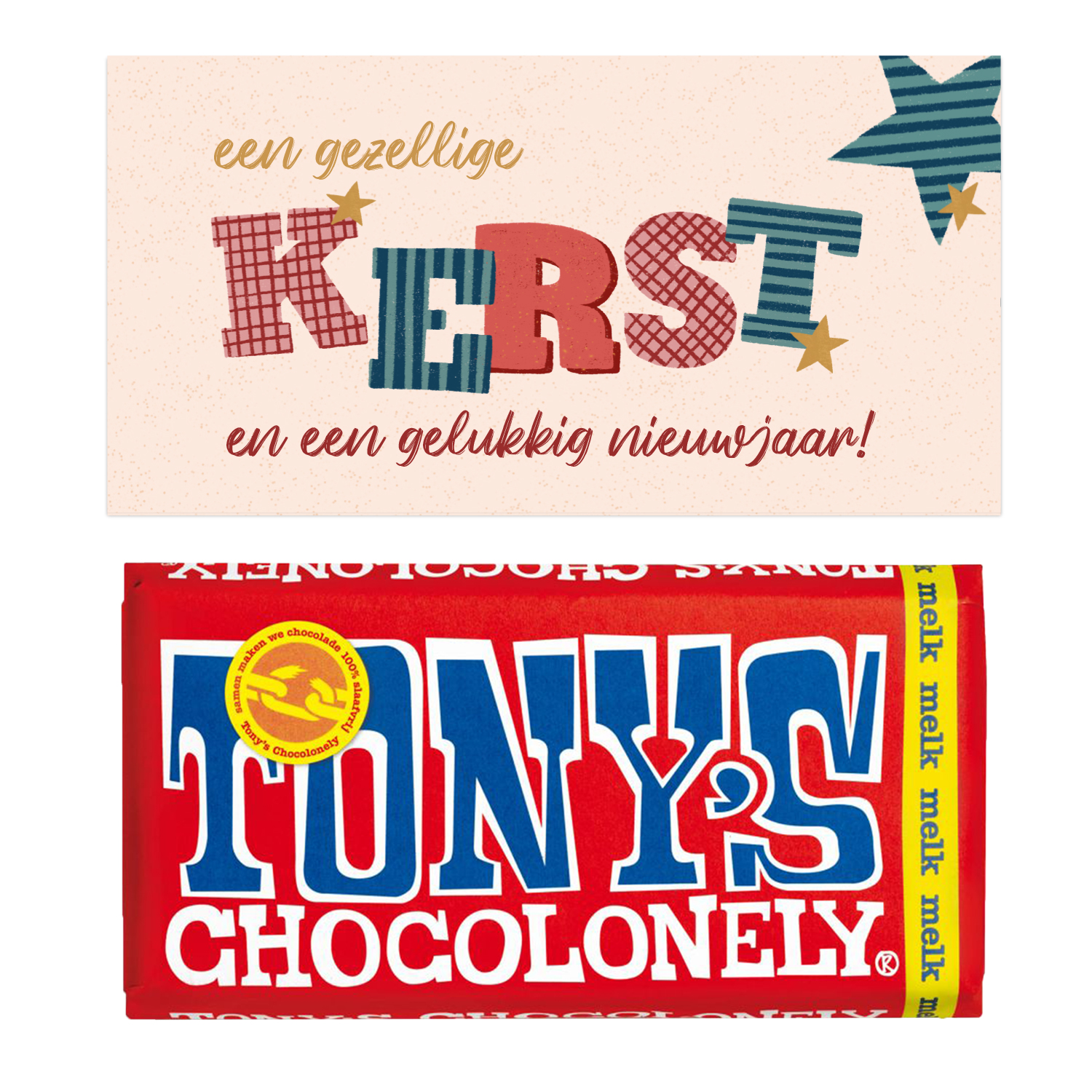 Tony Chocolonely grote reep - bedankjes